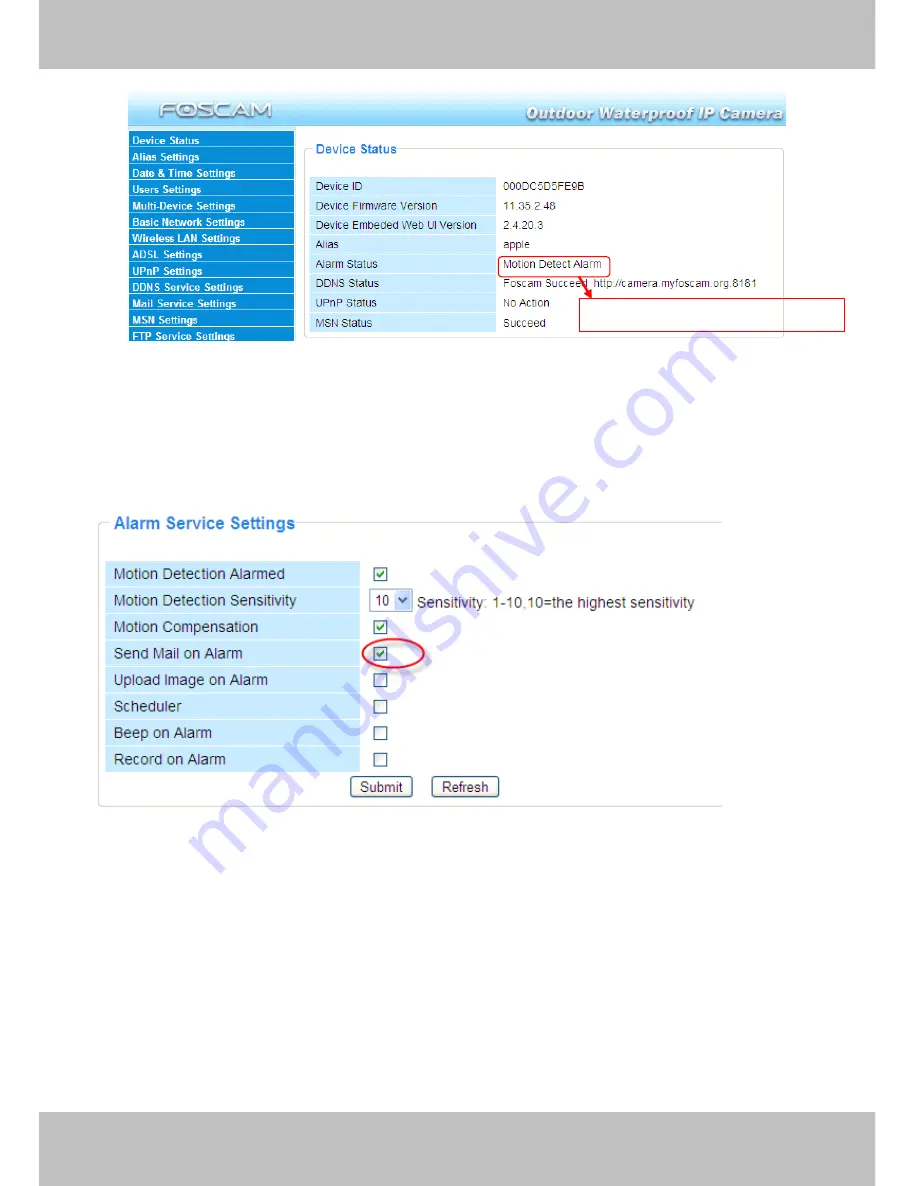 Foscam FI8904W Скачать руководство пользователя страница 45