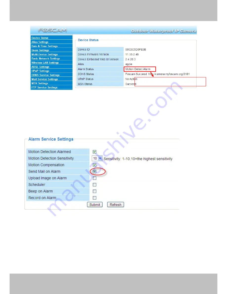 Foscam FI8905W Скачать руководство пользователя страница 51