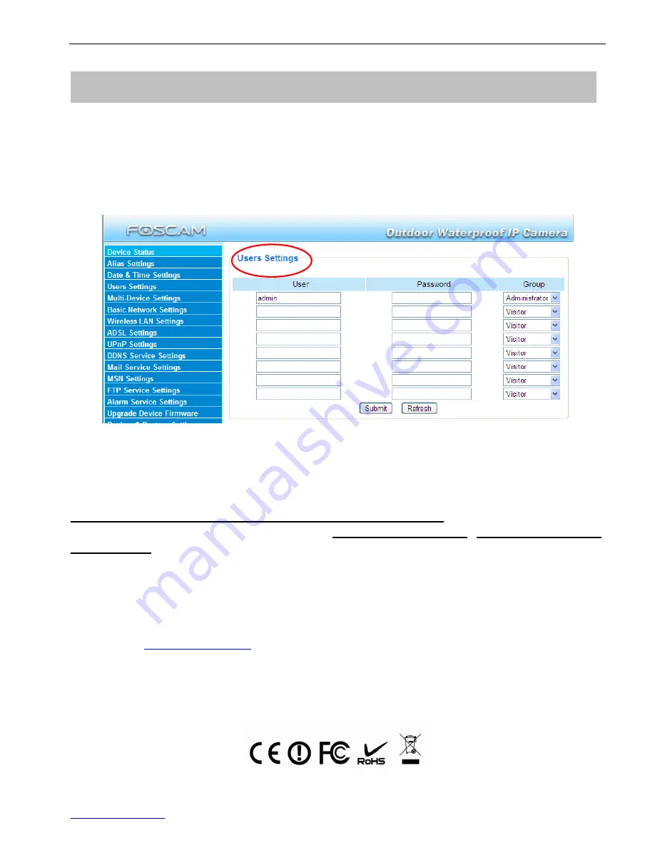 Foscam FI8906W Quick Installation Manual Download Page 15