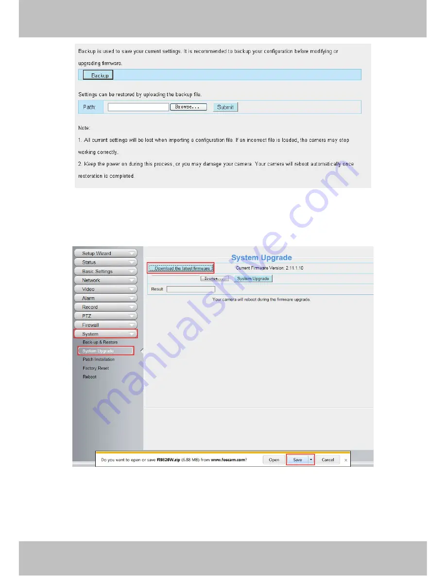 Foscam FI9804P User Manual Download Page 58