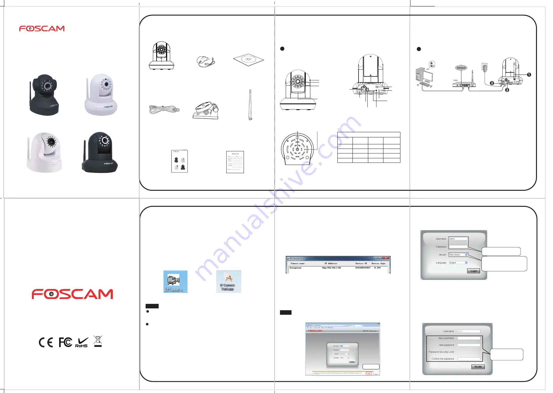 Foscam FI9818W Quick Installation Manual Download Page 1