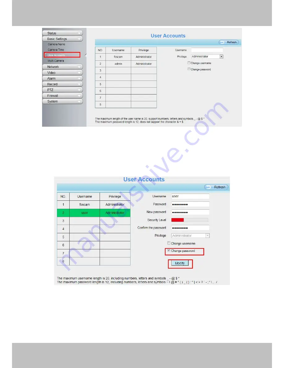 Foscam FI9821P Скачать руководство пользователя страница 31