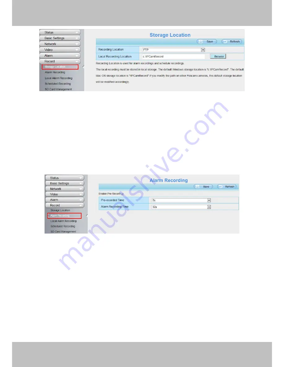 Foscam FI9821P User Manual Download Page 64