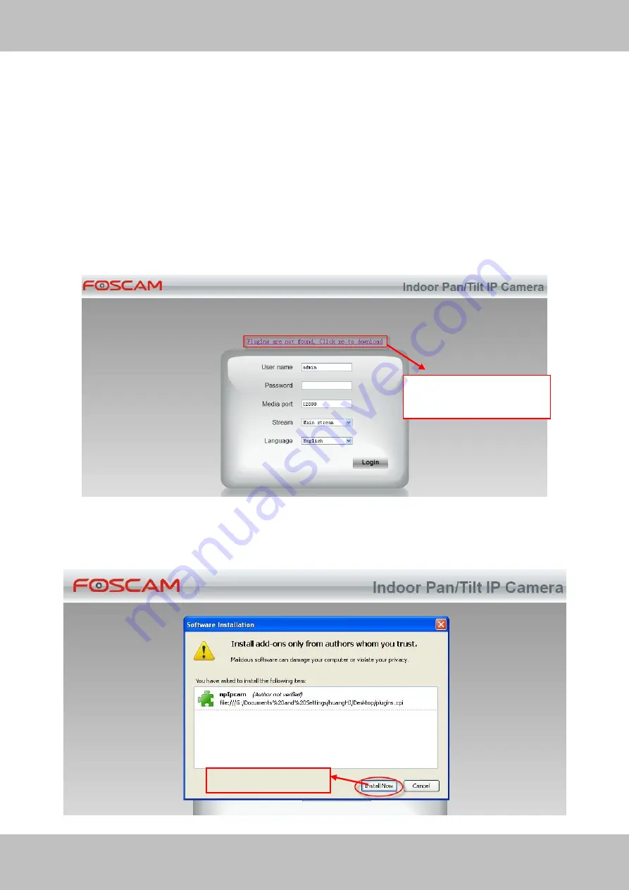 Foscam FI9821W Скачать руководство пользователя страница 62