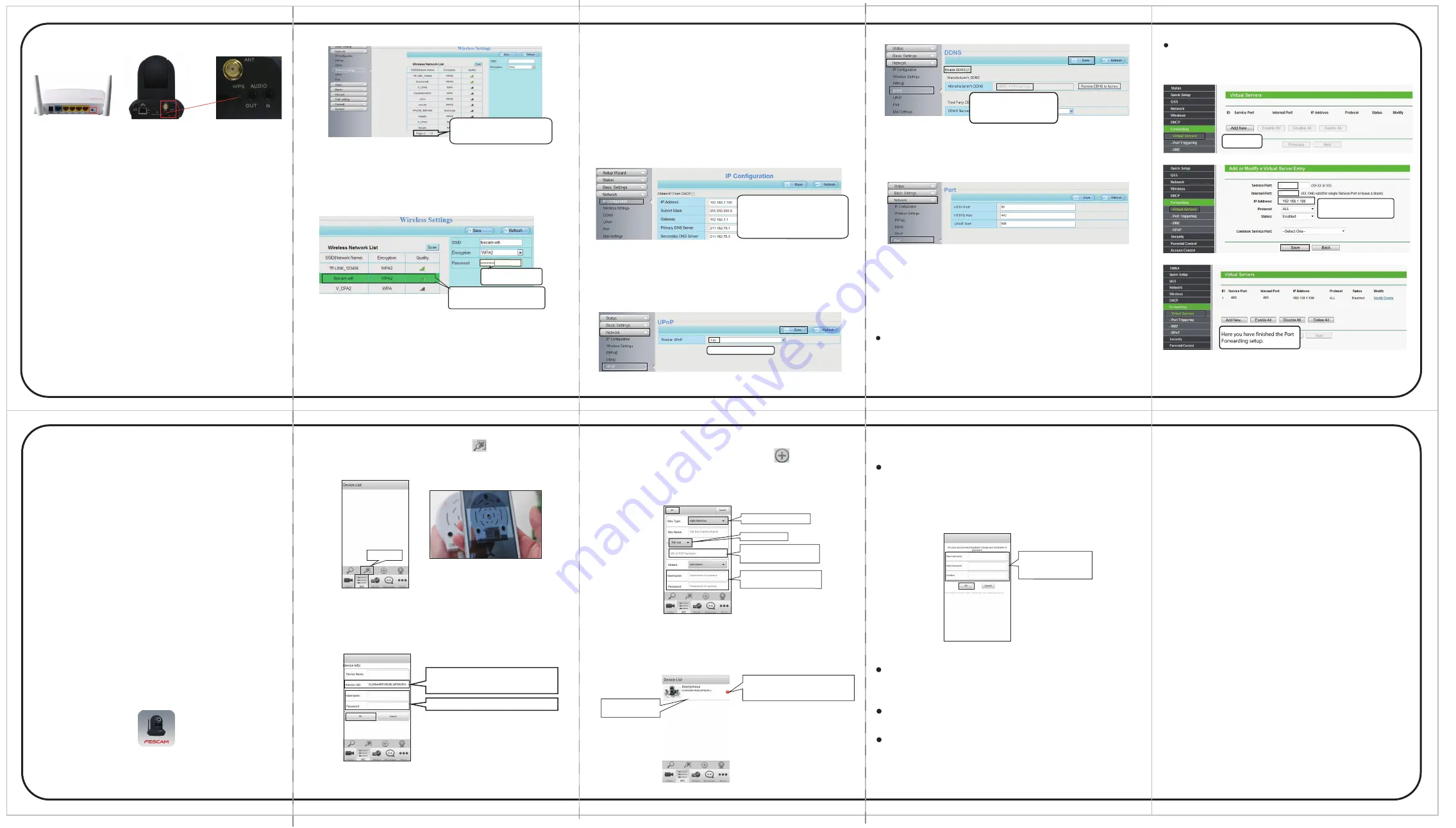 Foscam FI9826P Quick Installation Manual Download Page 2