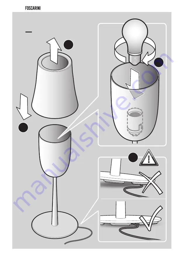 FOSCARINI Birdie Easy Manual Download Page 2