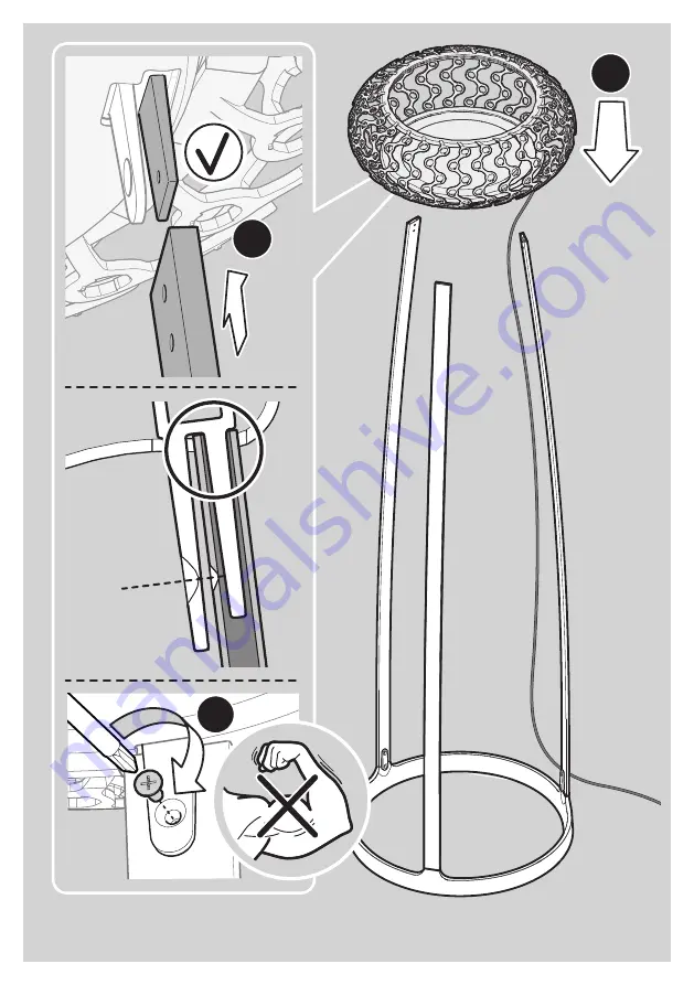 FOSCARINI Caboche Plus Assembly Instructions Manual Download Page 3