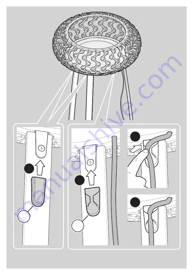 FOSCARINI Caboche Plus Assembly Instructions Manual Download Page 4