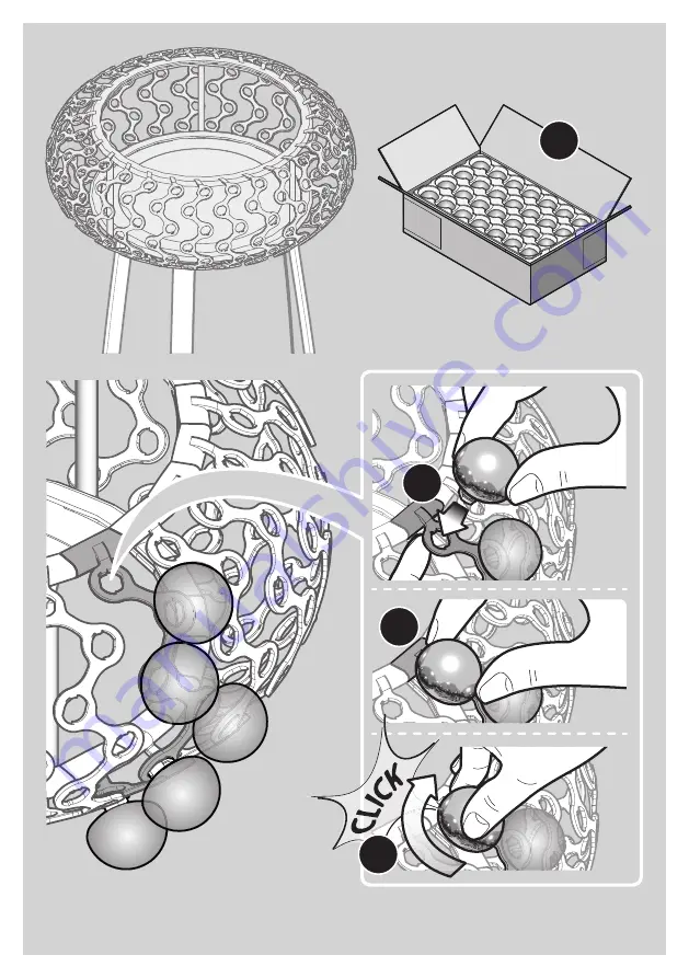 FOSCARINI Caboche Plus Assembly Instructions Manual Download Page 7