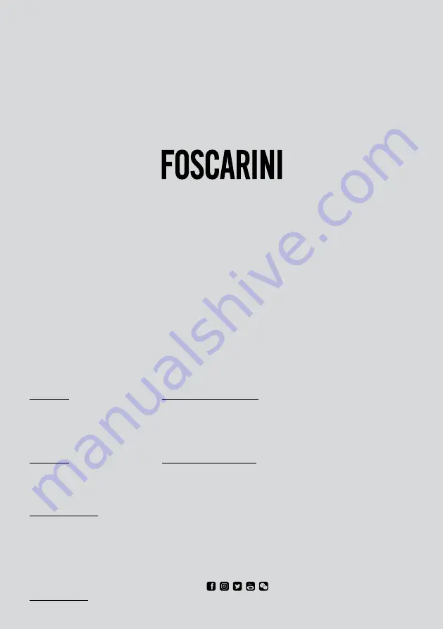 FOSCARINI Dolmen Manual Download Page 8