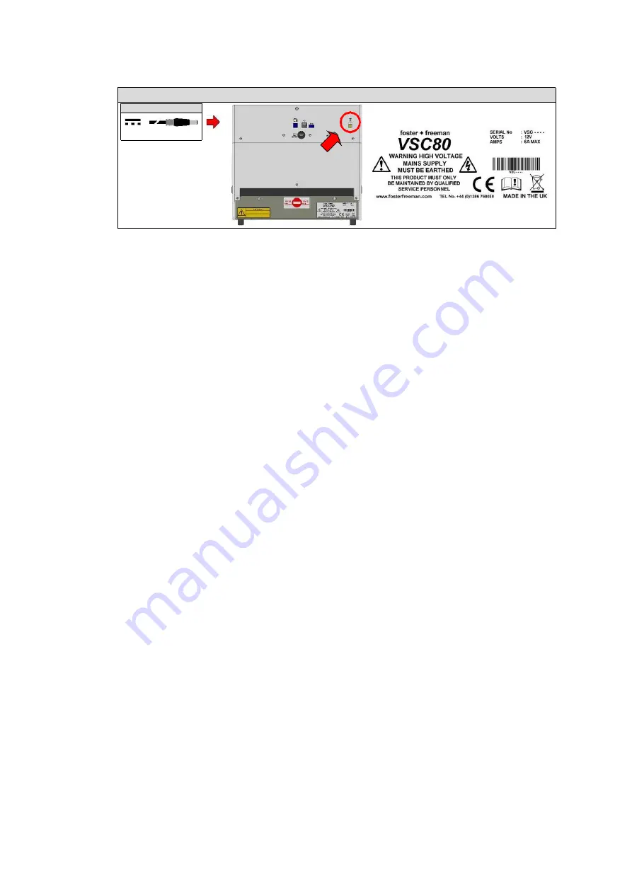 Foster + Freeman VSC 80 User Manual Download Page 7