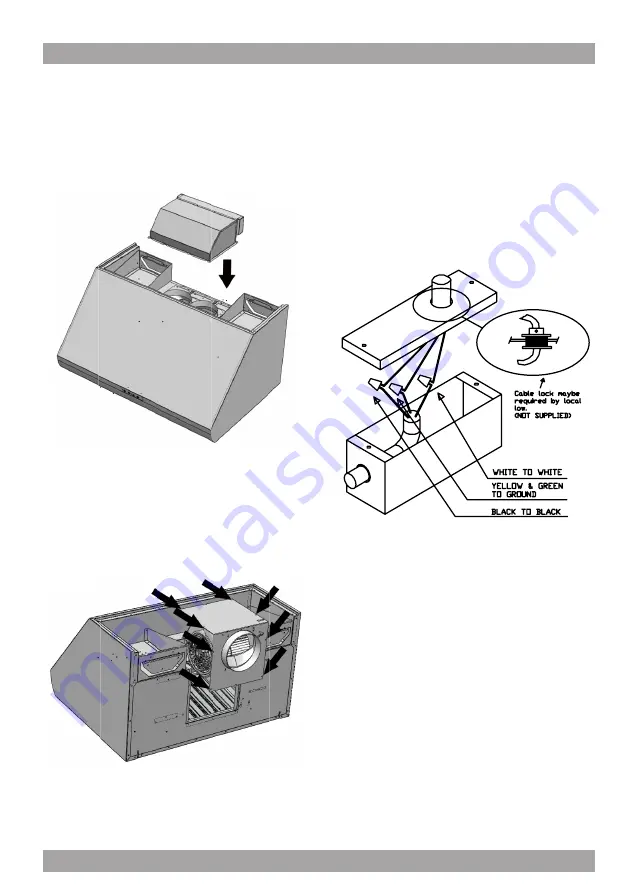 Foster MILANO GRAND CHEF 2460 900 Installation Instructions Manual Download Page 8