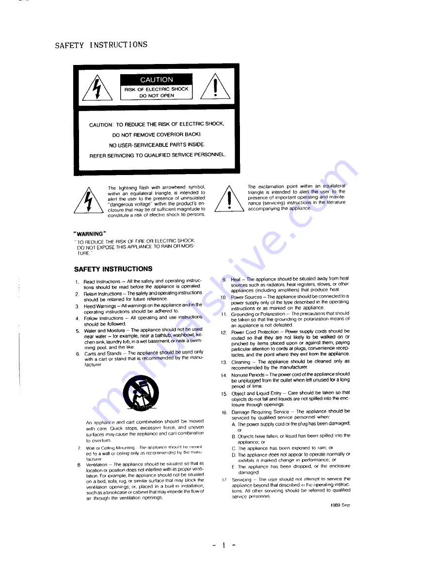 Fostex AP3060 Owner'S Manual Download Page 2