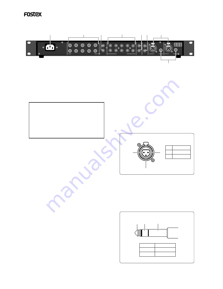 Fostex PH-100 Owner'S Manual Download Page 4