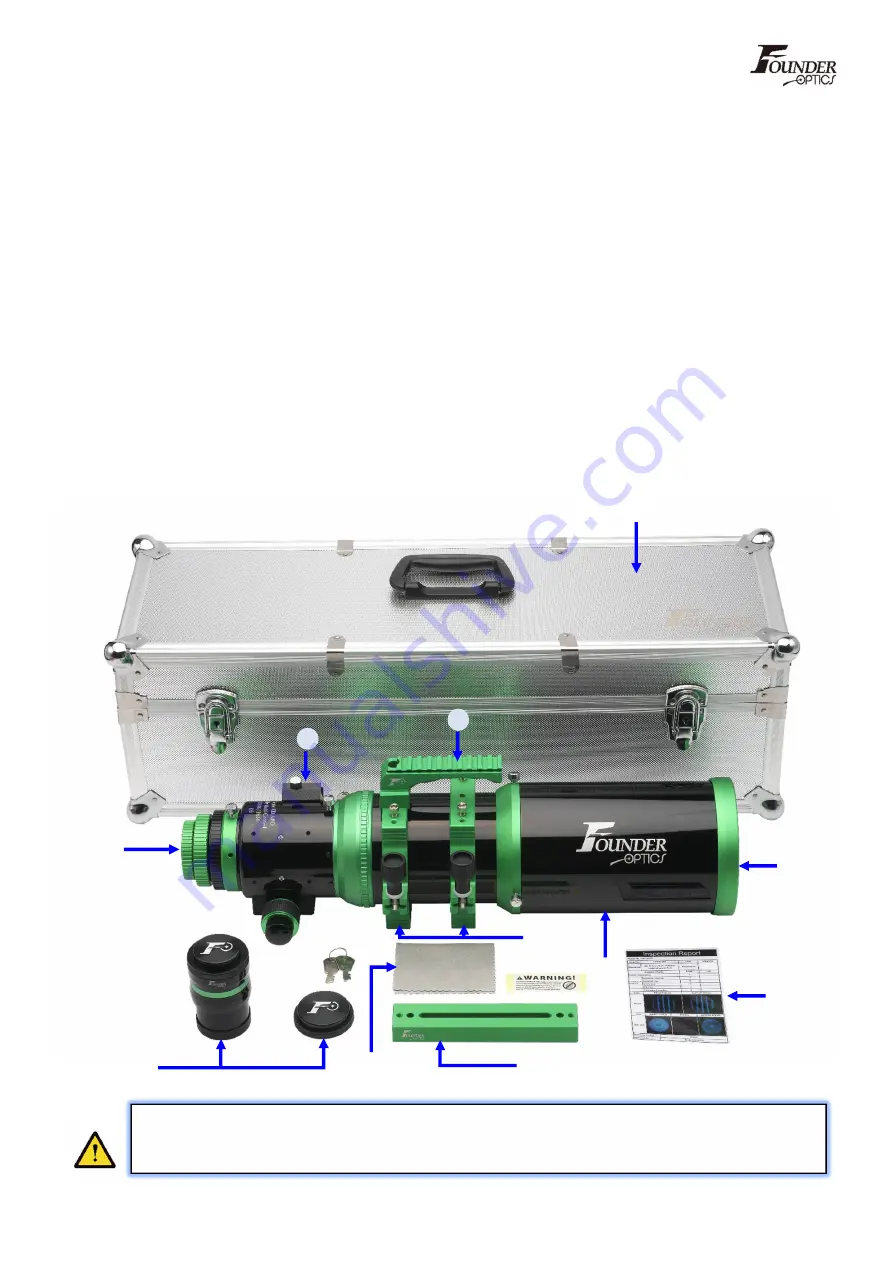 Founder Optics FOT106 Manual Download Page 5