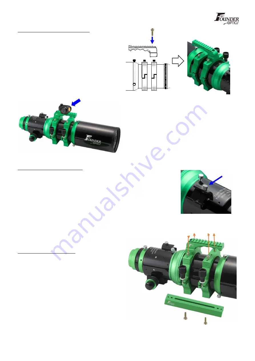 Founder Optics FOT106 Manual Download Page 7