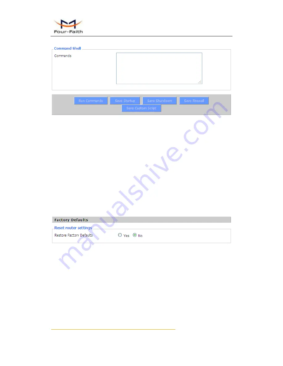 Four-Faith F3125 User Manual Download Page 58