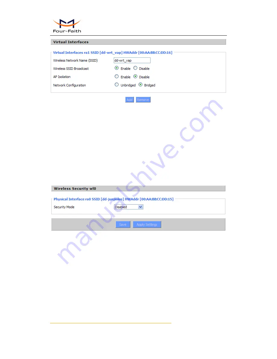 Four-Faith F3134S User Manual Download Page 35