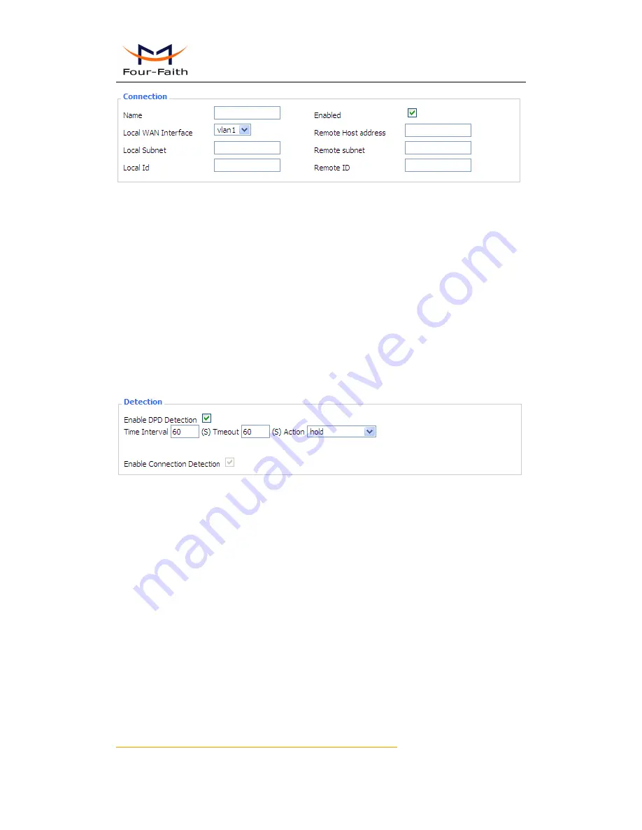 Four-Faith F3134S User Manual Download Page 60