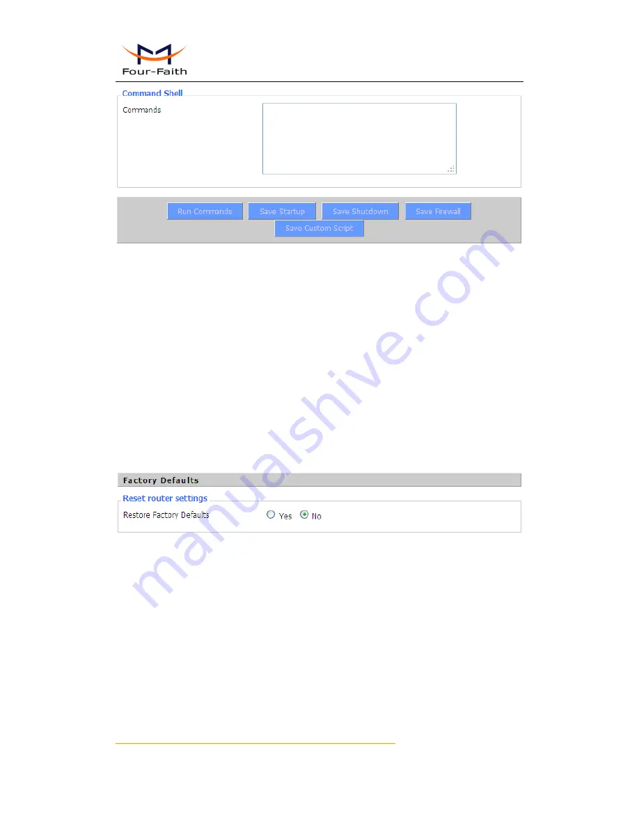 Four-Faith F3134S User Manual Download Page 78