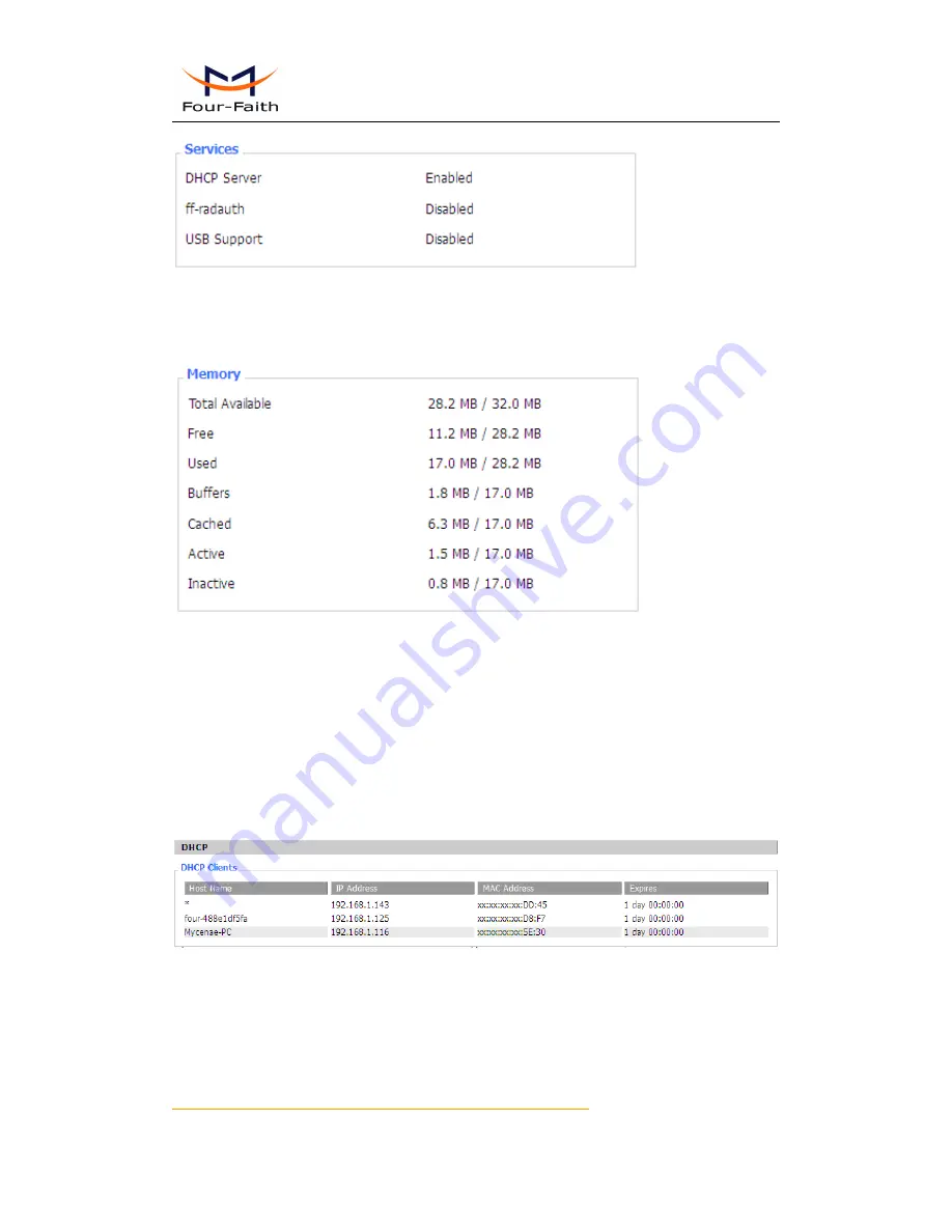 Four-Faith F3134S User Manual Download Page 91