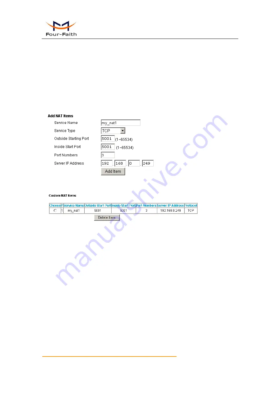 Four-Faith F6453 User Manual Download Page 21