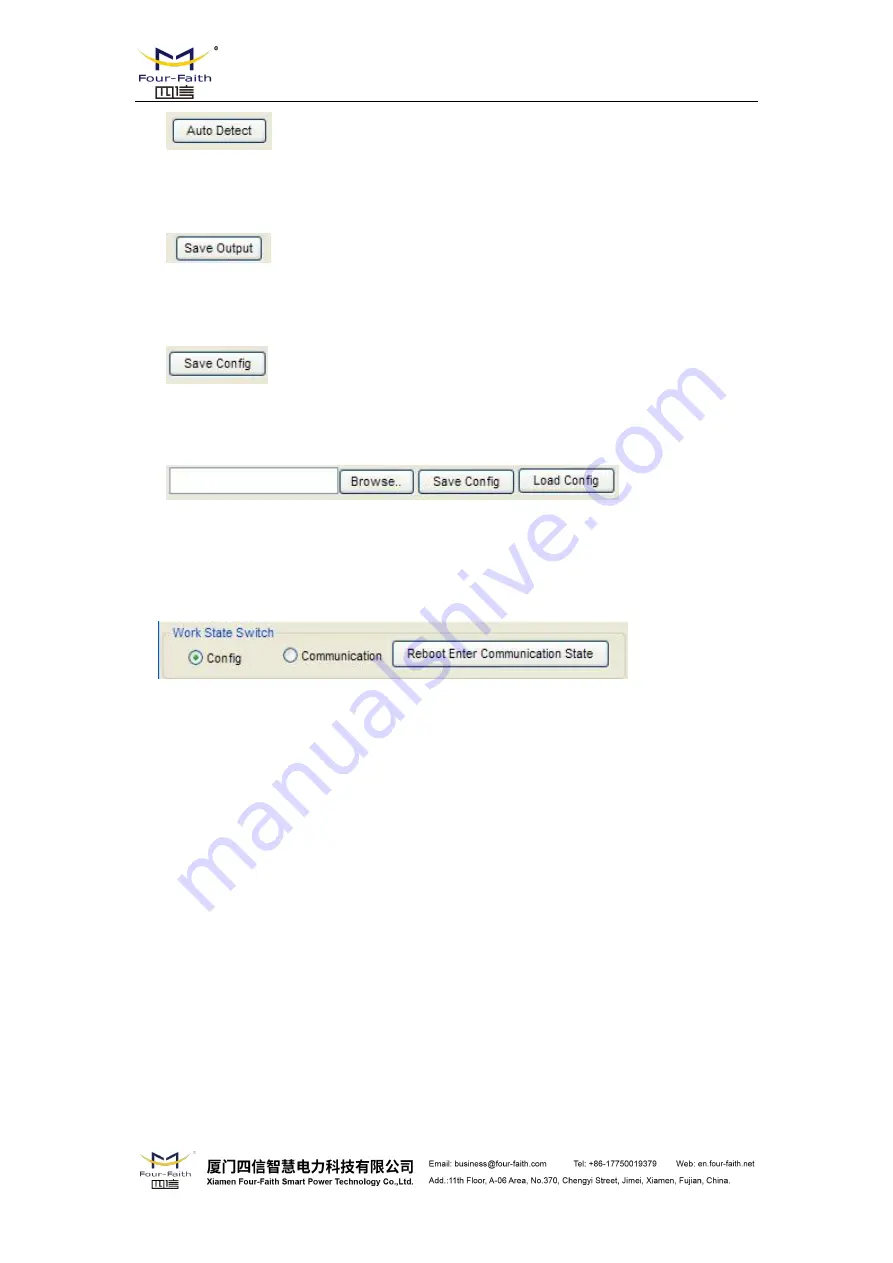 Four-Faith F8 14 Series User Manual Download Page 37