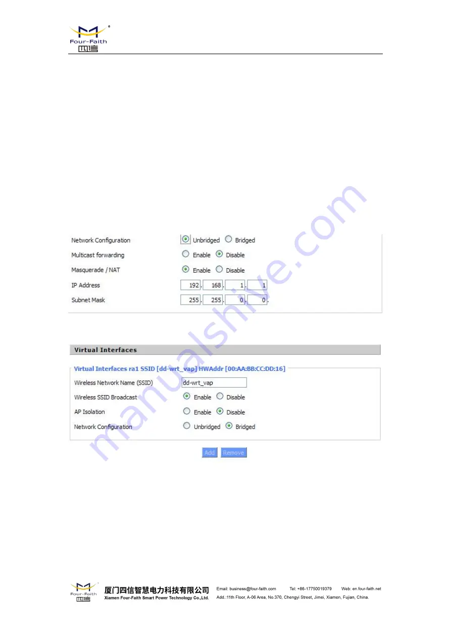 Four-Faith F8 26 Series User Manual Download Page 35