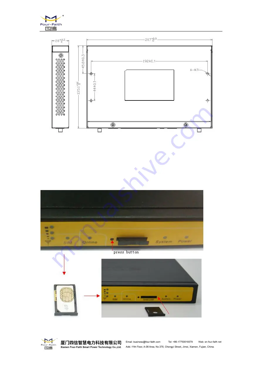 Four-Faith F8 36 Series User Manual Download Page 15