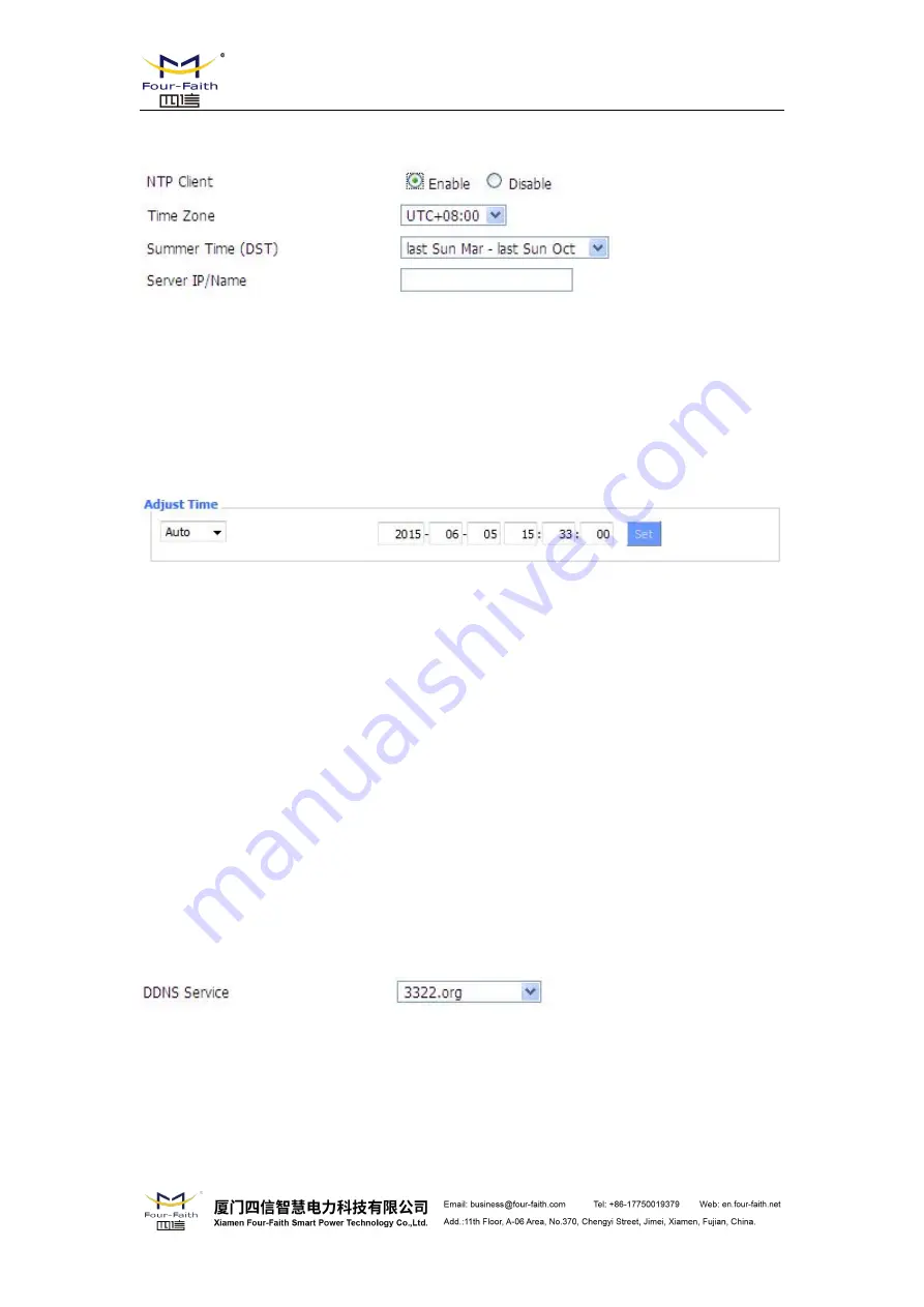 Four-Faith F8 36 Series User Manual Download Page 27