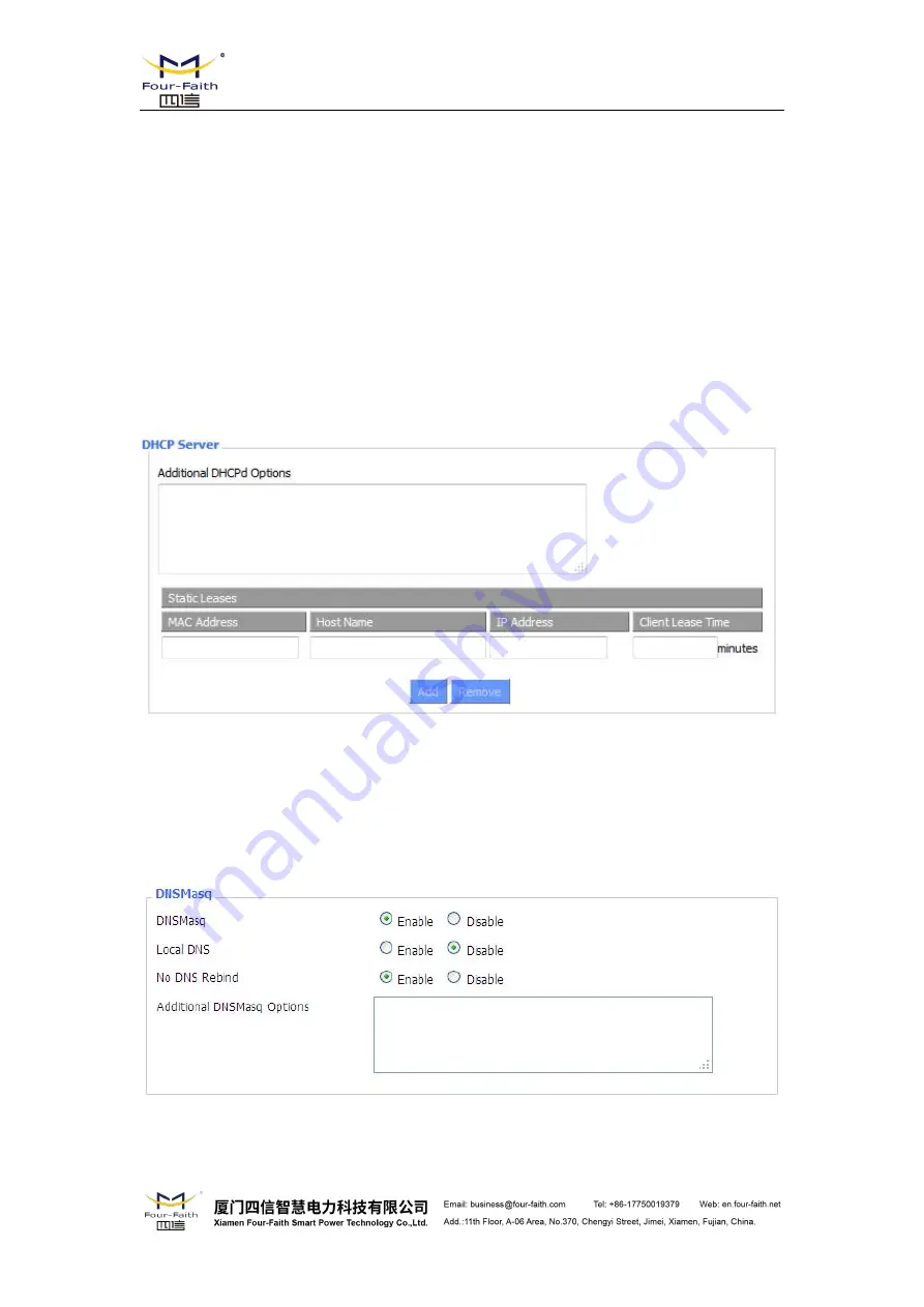 Four-Faith F8 36 Series User Manual Download Page 37