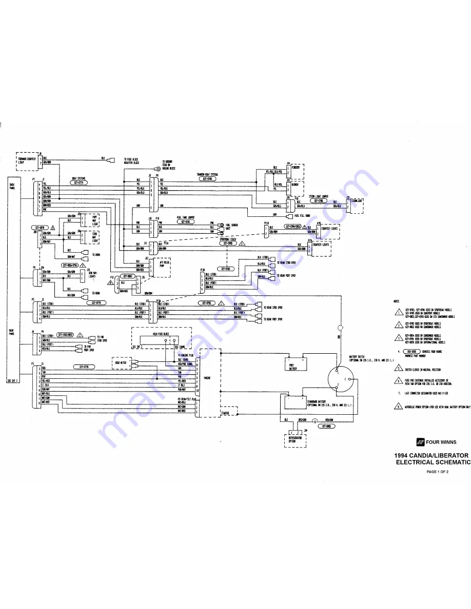 Four winns 1994 Sportboat 090-0025 Скачать руководство пользователя страница 119