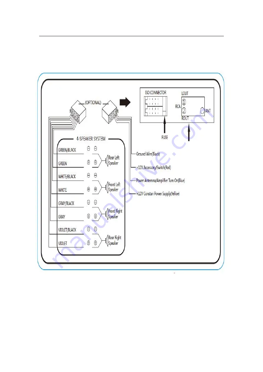 FOUR 4-MP400BTi Owner'S Manual Download Page 16