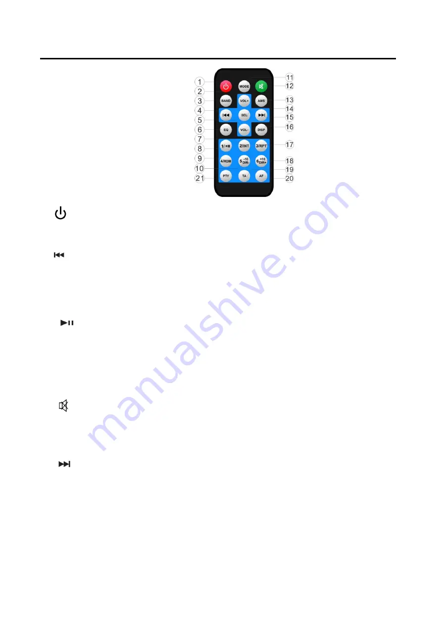 FOUR 4-MP400BTi Owner'S Manual Download Page 21