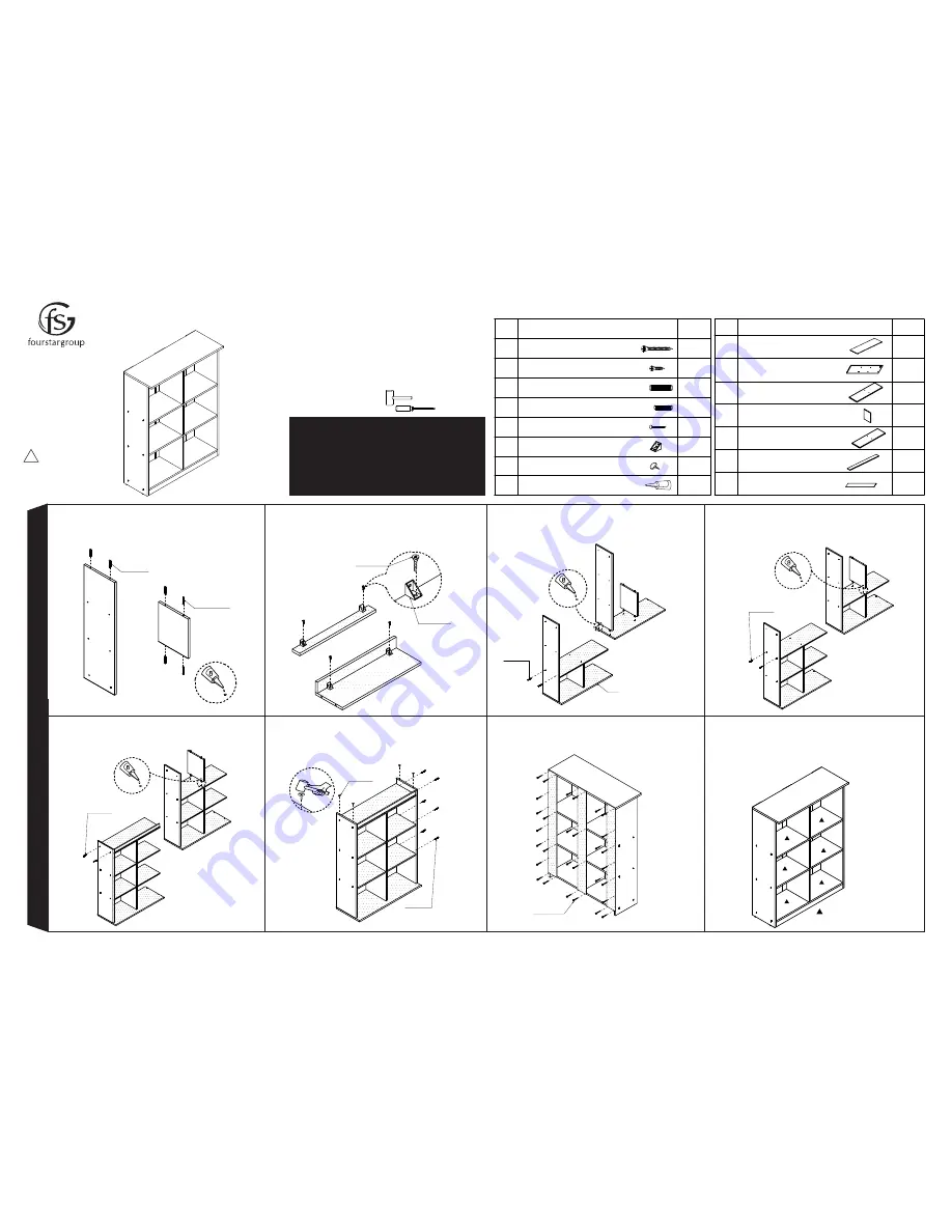 FourStar 11210533CB Assembly Instructions Download Page 1