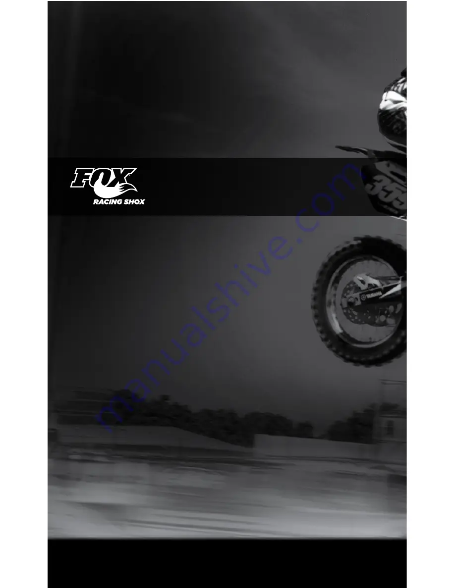 FOX RACING SHOX MINI-MOTO MX-C Owner'S Manual Download Page 9