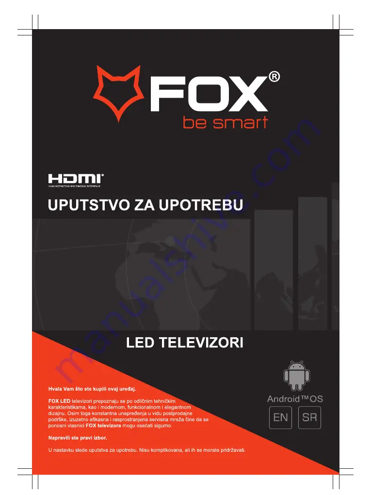 Fox 32AOS410C Instructions Manual Download Page 1