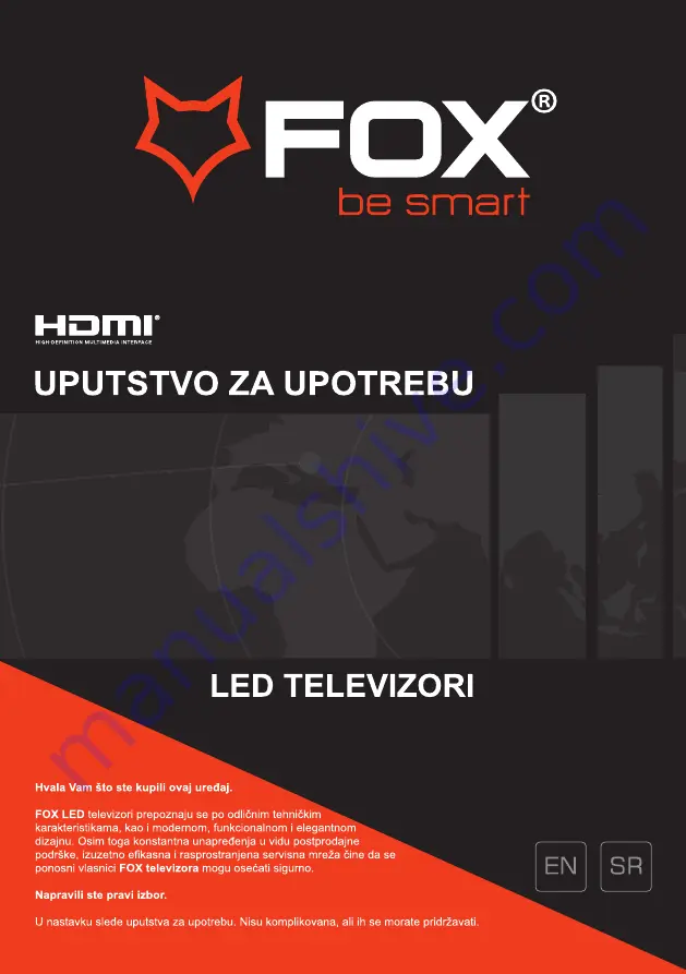 Fox 32DLE30 Скачать руководство пользователя страница 1