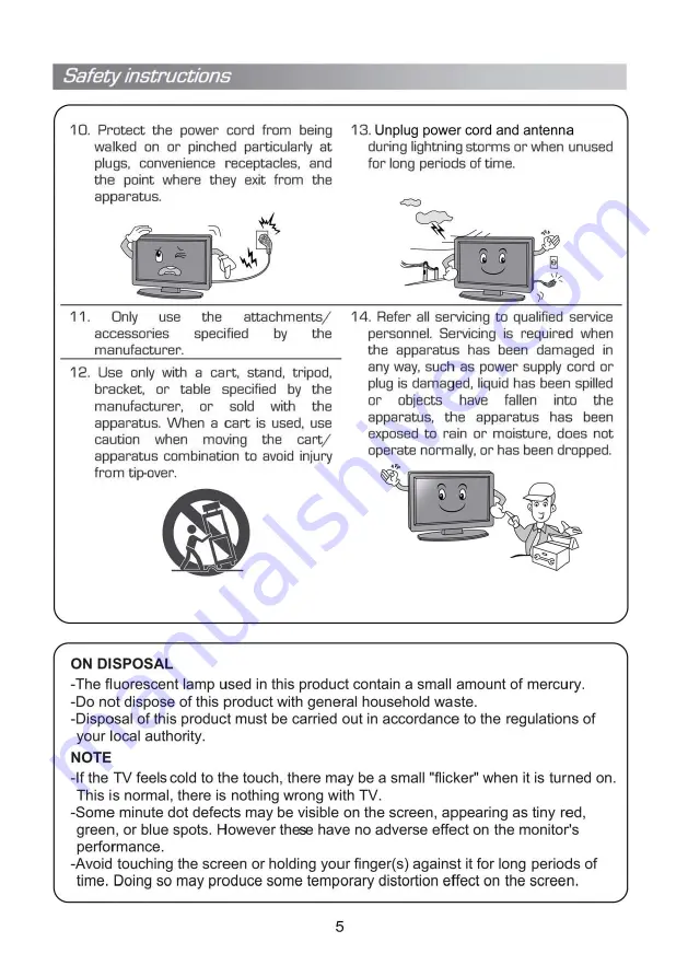 Fox 32DLE358 Manual Download Page 6