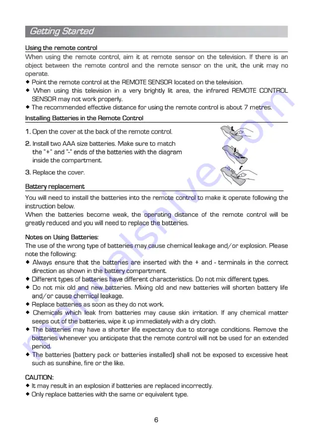 Fox 32DLE358 Manual Download Page 7