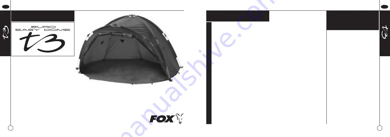 Fox Euro Easy Dome T3 Скачать руководство пользователя страница 18