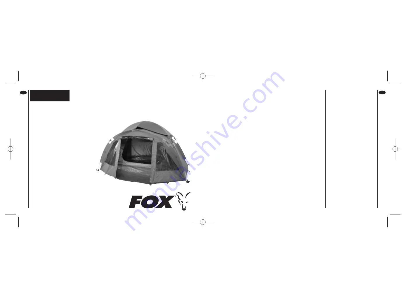 Fox Euro Easy Dome X Скачать руководство пользователя страница 11