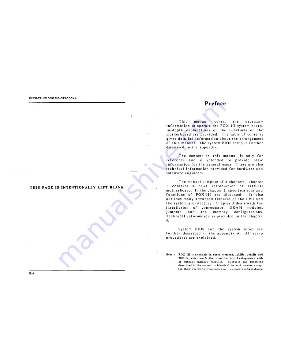 Fox FOX-III 286 Manual Download Page 3