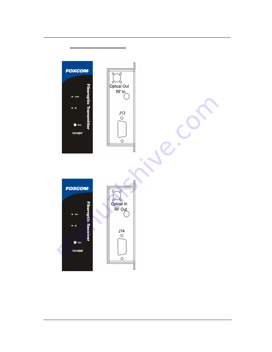 Foxcom SatLight 7310D Installation And User Manual Download Page 13