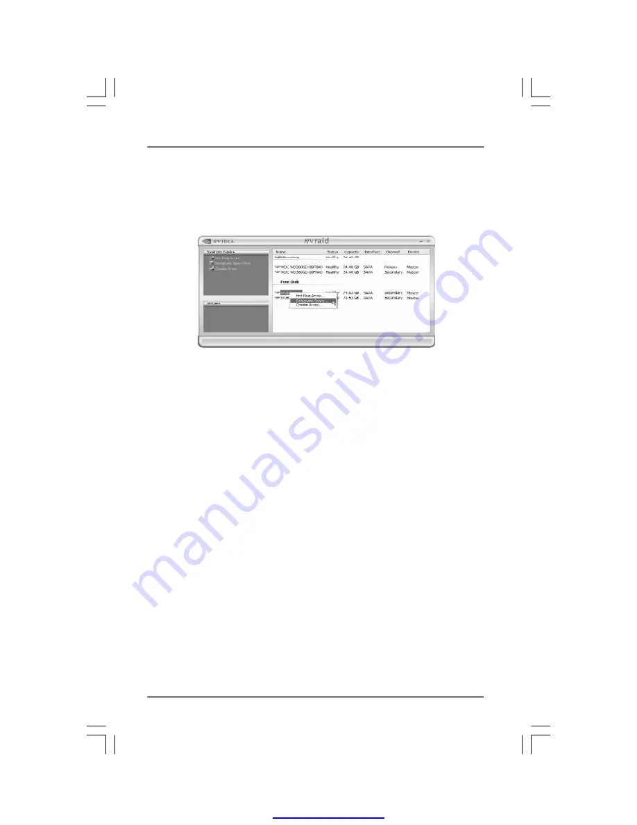 Foxconn RAID 91-187C51GME0-00 User Manual Download Page 18