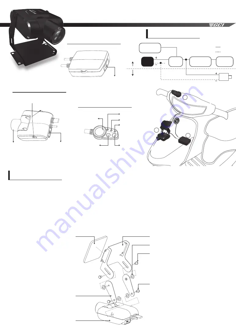 FOXeye GC1 MOTO CAM User Manual Download Page 1