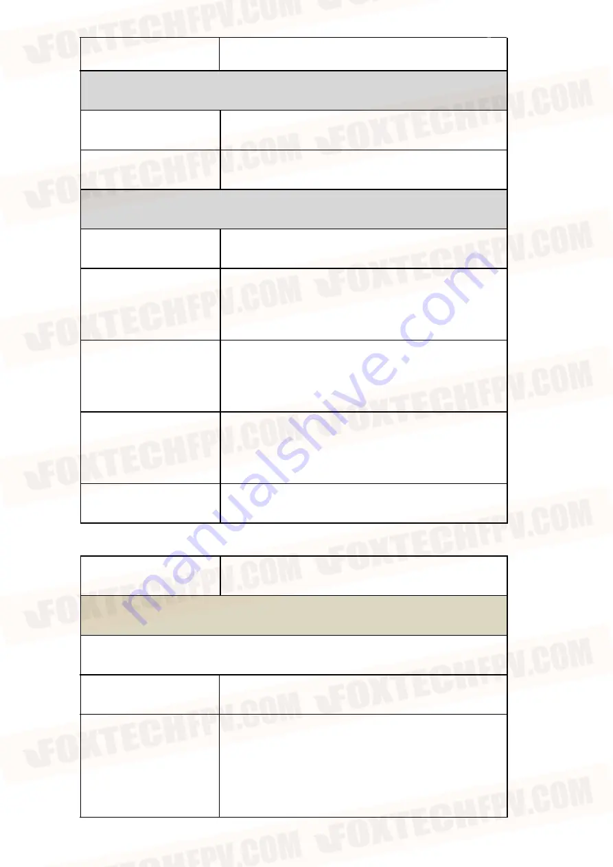 Foxtech EH30-MTIR User Manual Download Page 13