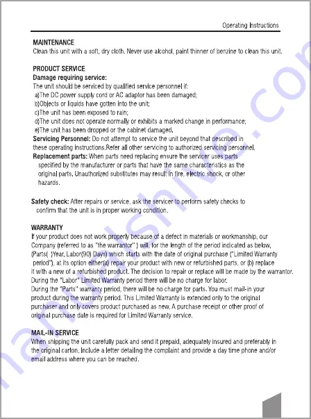 Foxun SX-MX88-3DCAT Quick Start Manual Download Page 13