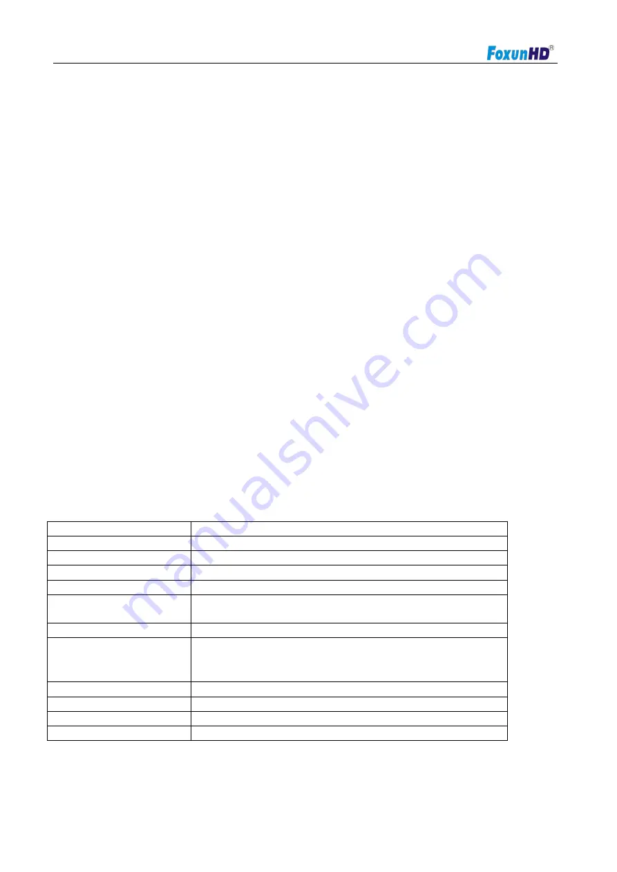 foxunhd FX-EW60-3DIR Operating Instructions Manual Download Page 2