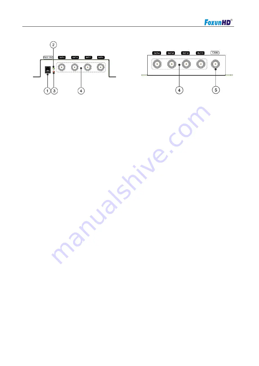 foxunhd FX-SDI-108 Скачать руководство пользователя страница 4